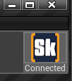 SkookumIDE connected
