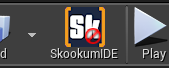 UE4 SkookumIDE disconnected